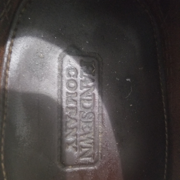 Handsewn Shoe Co. Bit Stripe Driver Dark Brown size 13 - Picture 5 of 8